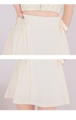 画像14: XSサイズあり【ROBE de FLEURS/ローブドフルール】 セットアップ/ キャミソール/ビジュー/ リボン/ フロントジップ/ ツイード/ フレア/ ミニドレス/ キャバドレス[OF2] (14)