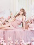 画像32: 【NENE/関西コレクション着用】sugarコラボカラー・XSサイズあり【ROBE de FLEURS/ローブドフルール】ビジューリボンライン/ スパーク/ セットアップ/ タイト/ ミニドレス/ キャバドレス[OF2] (32)