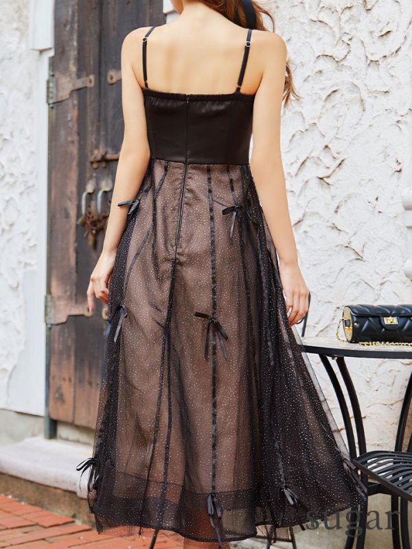 ブラック モデル:まりん 身長:164cm 着用サイズ:Sサイズ