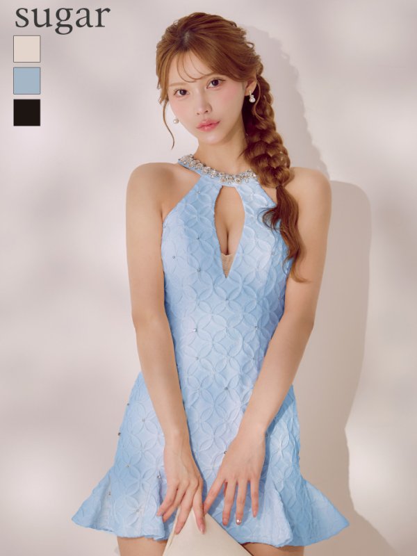 ブルー　モデル：るりぴ　身長：165cm　着用サイズ：Sサイズ