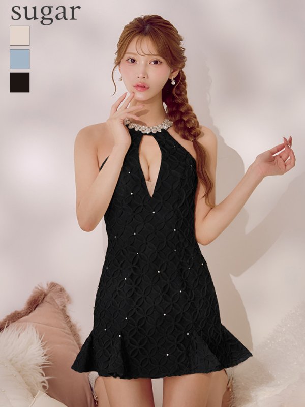ブラック　モデル：るりぴ　身長：165cm　着用サイズ：Sサイズ