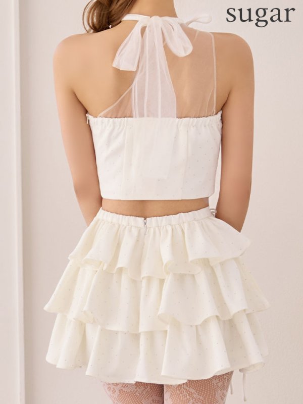 アイボリー　モデル：るりぴ 身長：165cm 着用サイズ：Sサイズ