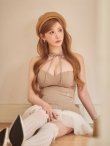 ベージュ　モデル：ゆうめろ　着用サイズ：Sサイズ