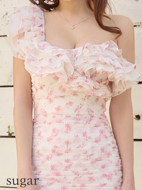 ピンク　モデル：Yume 身長：160cm 着用サイズ：Sサイズ