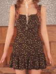 ブラウン　モデル：ななにー　身長：161cm　着用サイズ：Sサイズ