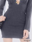 グレー　モデル：明日花キララ　身長：162cm 着用サイズ：Sサイズ
