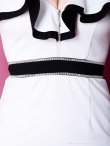 画像6: 【SALE】【Andy GLAMOROUS/アンディグラマラス】バイカラー/ オフショルダー/ ハイネック/ ストレッチ/ タイト/ ミニドレス / キャバドレス[FB03] (6)