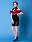 画像10: 【Andy GLAMOROUS/アンディグラマラス】ジップ/ フリル/ オフショル/ ストレッチ/ タイト/ ミニドレス/ キャバドレス[OF05] (10)
