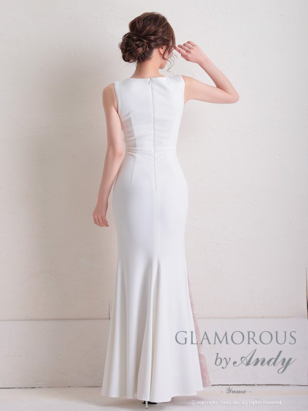 画像4: 【GLAMOROUS ANDY Fashion Press 09 COLLECTION 05】レース/ シアー/ カットアウト/ ノースリ/ ロングドレス/ キャバドレス long[OF05] (4)