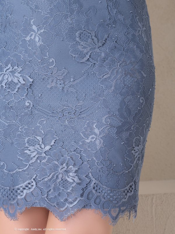 画像6: 【Andy GLAMOROUS/アンディグラマラス】ワンカラー/ キャミソール/ 総レース/ ストレッチ/ タイト/ セクシー/ ミニドレス/ キャバドレス[OF05] (6)