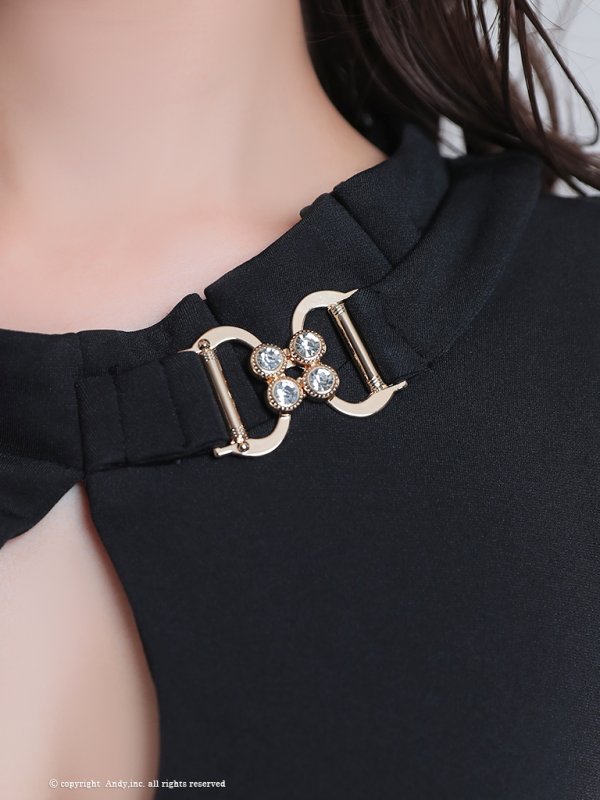 画像32: 【GLAMOROUS ANDY Fashion Press 12 COLLECTION 05】ワンカラー/ ノースリーブ/ バストカット/ セクシー/ シアー/ タイト/ ミニドレス/ キャバドレス[OF05] (32)