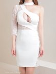 ホワイト モデル：ゆめ　身長：160cm　着用サイズ：Sサイズ