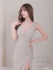 画像16: 【Andy GLAMOROUS/アンディグラマラス】ラメニット/ シアー/ 編み上げ/ スリット/ タイト/ ロングドレス/ キャバドレス long[OF05] (16)
