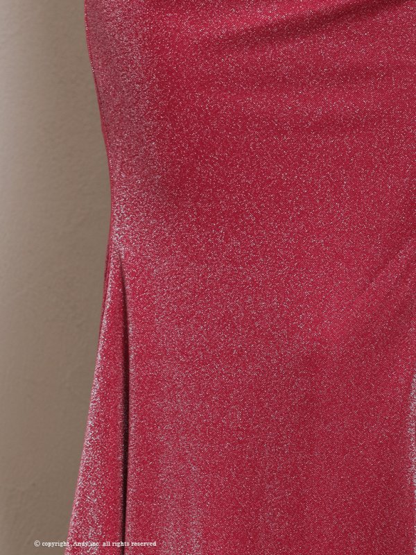 画像21: 【Andy GLAMOROUS/アンディグラマラス】ラメ/ ドレープ/ ウエストタック/ シアー/ スリット/ タイト/ ロングドレス/ キャバドレス long[OF05] (21)