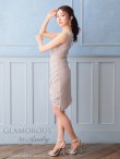 画像15: XSサイズあり【Andy GLAMOROUS/アンディグラマラス】シンプル/ ラメ/ ワンカラー/ タック/ ノースリーブ/ アシンメトリー/ タイト/ ミニドレス/ キャバドレス[OF05] (15)