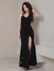 画像10: 【Andy GLAMOROUS/アンディグラマラス】マーメイド/ ワンカラー/ ラメ/ キャミソール/ ストレッチ/ タック/ ロングドレス/ キャバドレス long[OF05] (10)