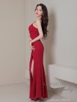 画像27: 【Andy GLAMOROUS/アンディグラマラス】マーメイド/ ワンカラー/ ラメ/ キャミソール/ ストレッチ/ タック/ ロングドレス/ キャバドレス long[OF05] (27)