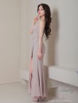 画像4: 【Andy GLAMOROUS/アンディグラマラス】マーメイド/ ワンカラー/ ラメ/ キャミソール/ ストレッチ/ タック/ ロングドレス/ キャバドレス long[OF05] (4)