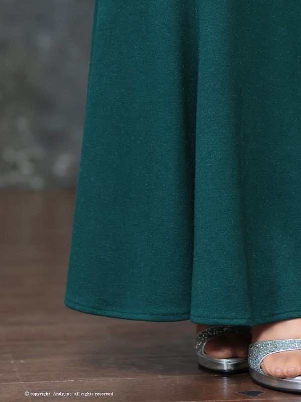 画像7: 【Andy GLAMOROUS/アンディグラマラス】ラメ/ フロントジップ/ ノースリーブ/ カットアウト/ マーメイド/ ロングドレス/ キャバドレス long[OF05] (7)