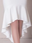 ホワイト モデル：あみ　身長：163cm　着用サイズ：Sサイズ