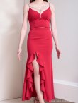 レッド モデル：あみ　身長：163cm　着用サイズ：Sサイズ