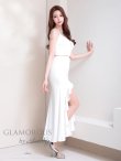 ホワイト モデル：あみ　身長：163cm　着用サイズ：Sサイズ