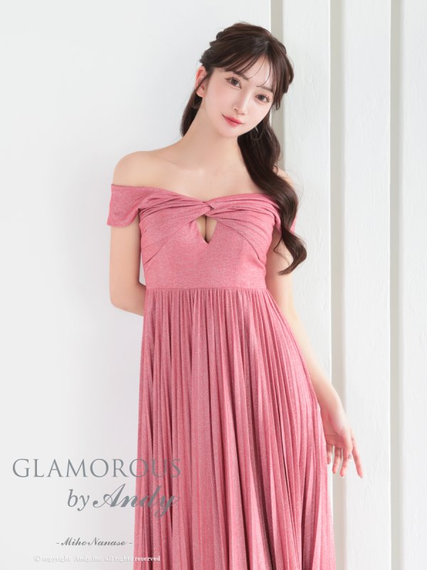 ピンク モデル:七瀬みほ 身長:162cm 着用サイズ:Sサイズ