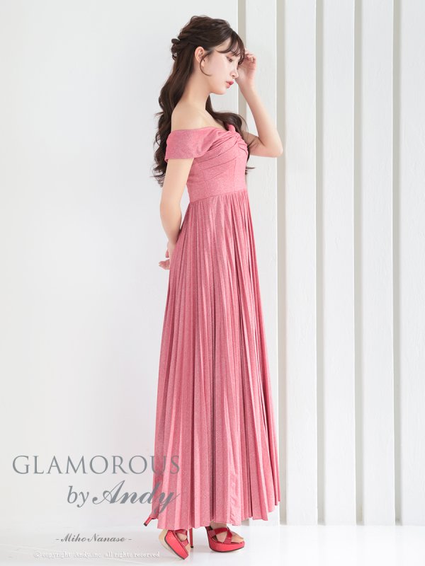 ピンク モデル:七瀬みほ 身長:162cm 着用サイズ:Sサイズ