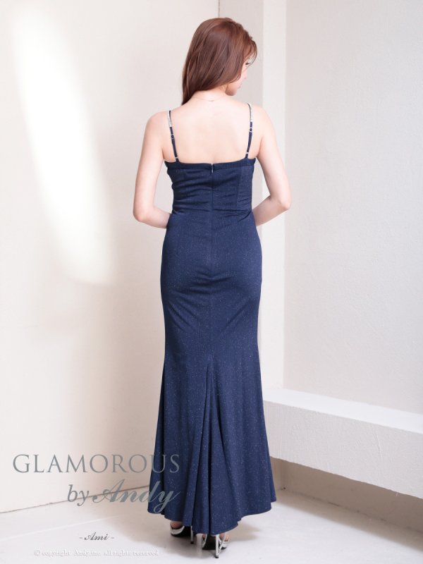 ネイビー モデル:あみ 身長:163cm 着用サイズ:Sサイズ