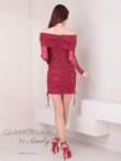 レッド  モデル：七瀬みほ　身長：162cm　着用サイズ：Sサイズ