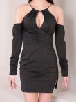 ブラック モデル：七瀬みほ　身長：162cm　着用サイズ：XSサイズ