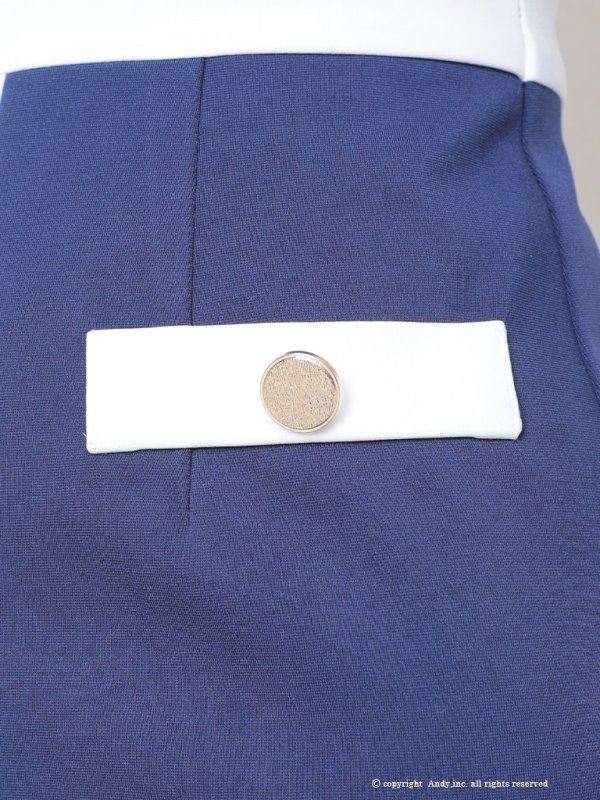 ネイビー×ホワイト