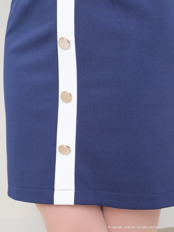 ネイビー×ホワイト