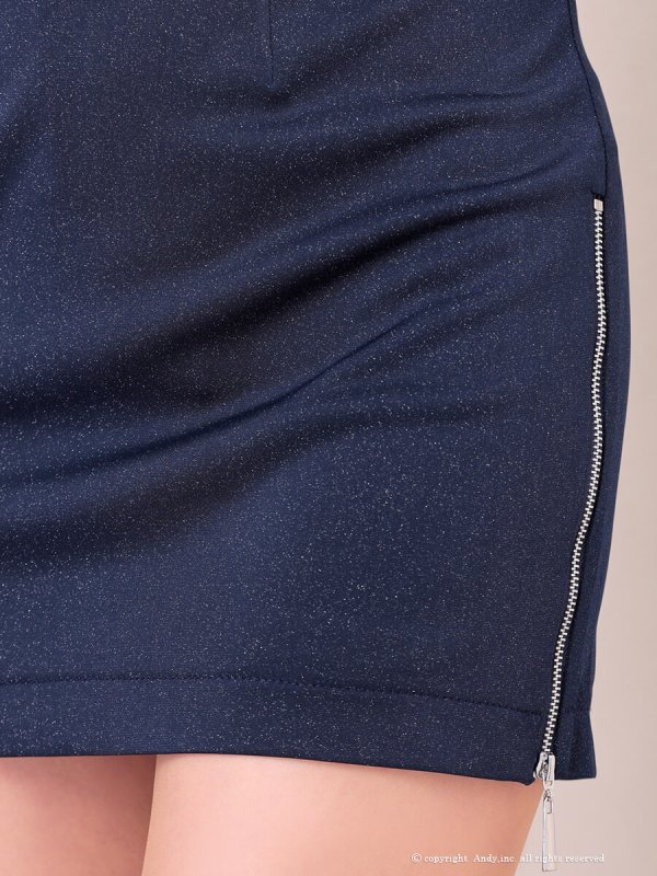 ネイビー モデル：七瀬みほ　身長：162cm　着用サイズ：Sサイズ