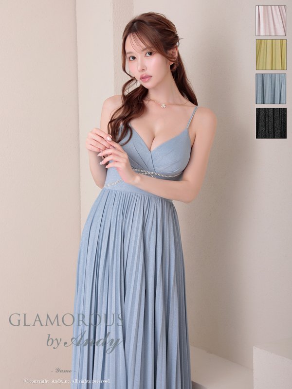 ブルー　モデル：ゆめ　身長：160cm　着用サイズ：Sサイズ