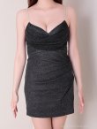 ブラック モデル：あみ　身長：163cm　着用サイズ：Sサイズ