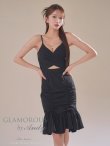 ブラック　モデル：七瀬みほ　身長：162cm　着用サイズ：Sサイズ