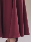 ワインレッド モデル：七瀬みほ　身長：162cm　着用サイズ：Sサイズ