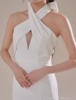 ホワイト モデル：七瀬みほ　身長：162cm　着用サイズ：Sサイズ