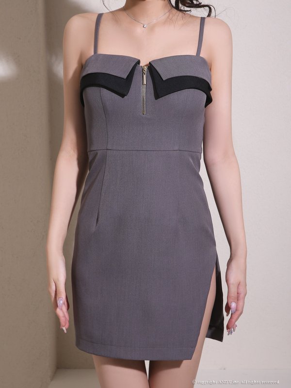 グレーxブラック モデル：もみじ　着用サイズ：Sサイズ