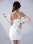 ホワイト　モデル：七瀬みほ　身長：162cm　着用サイズ：Sサイズ