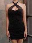 ブラック　モデル：あっすん　身長：164cm　着用サイズ：Sサイズ