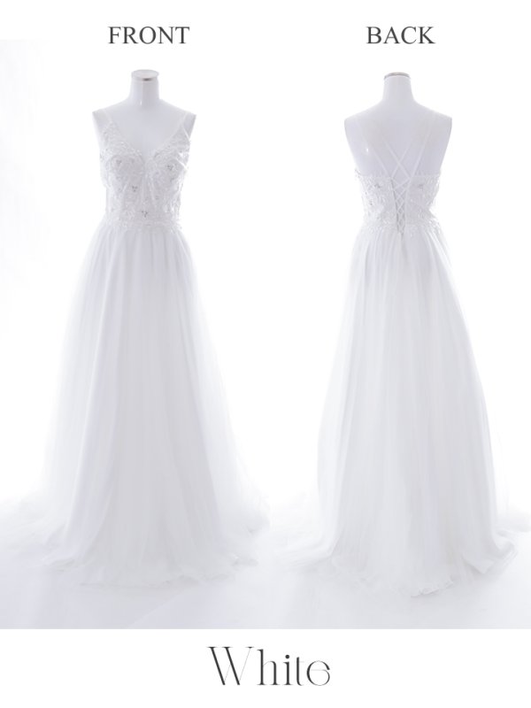 画像26: 【関西コレクション着用】【Lip line/リップライン】デザイン刺繍レース/ スピンドル/ メッシュ切り替え/ Aライン/ ロングドレス/ キャバドレス long[HC03] (26)