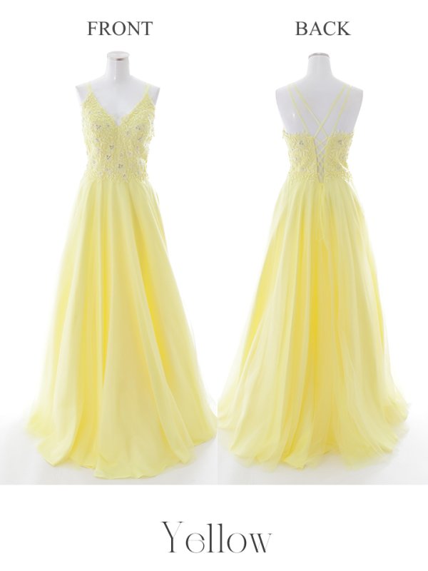 画像28: 【関西コレクション着用】【Lip line/リップライン】デザイン刺繍レース/ スピンドル/ メッシュ切り替え/ Aライン/ ロングドレス/ キャバドレス long[HC03] (28)