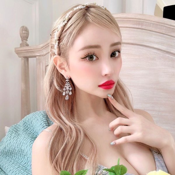 画像6: 【アクセサリー：カチューシャ】【ANGEL R/エンジェルアール】パール＆ビジューデザインカチューシャ[OF02] (6)