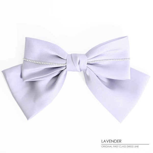 画像7: 【アクセサリー：ヘアアクセ】【ANGEL R/エンジェルアール】ラインビジューレースダブルリボン[OF02] (7)