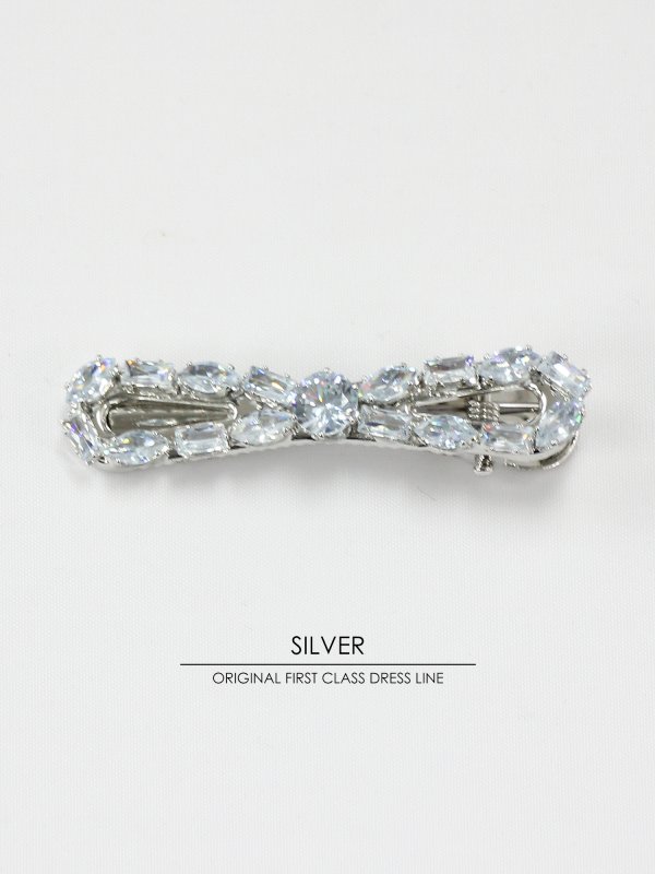 画像2: 【Angel R/エンジェルアール】リボンデザイン/ ビジュー/ ヘアピン/ ヘアアクセ[OF02C-U] (2)