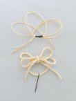 画像2: 【卒業袴小物】水引ホワイトドライフラワーセット髪飾り【1カラー】 (2)