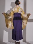 画像17: 【予約商品 / 1月中旬発送予定】黄フラワーブーケ イエロー二尺袖着物【卒業袴３点セット 二尺袖着物/帯/袴】 (17)