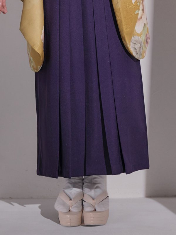 画像22: 【即日発送】黄フラワーブーケ イエロー二尺袖着物【卒業袴３点セット 二尺袖着物/帯/袴】[FB01] (22)